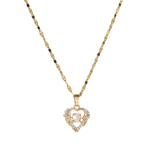 Dance with me- Gold plated necklace