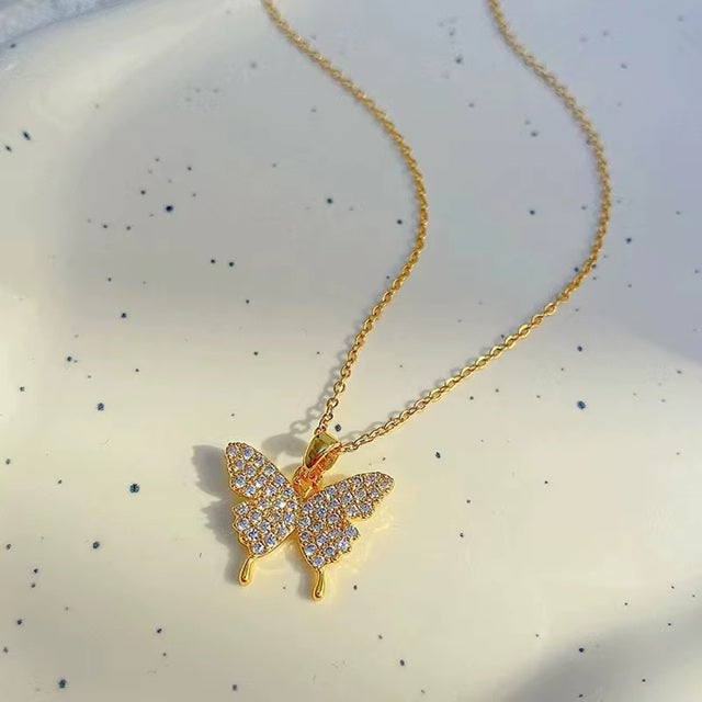 Charmed Butterfly Necklace