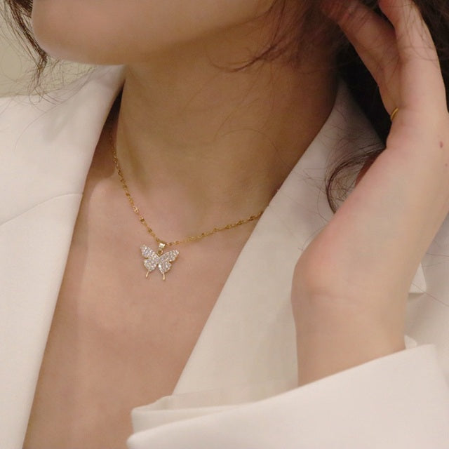 Charmed Butterfly Necklace