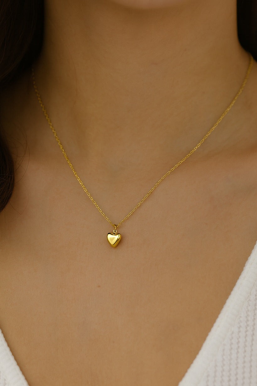 Gilded Gold Heart