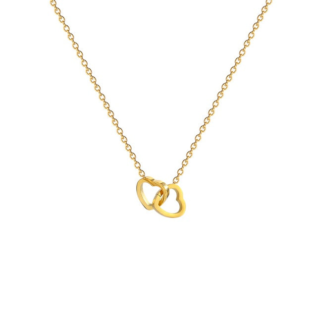 Gold Plated Eternal Bond Hearts