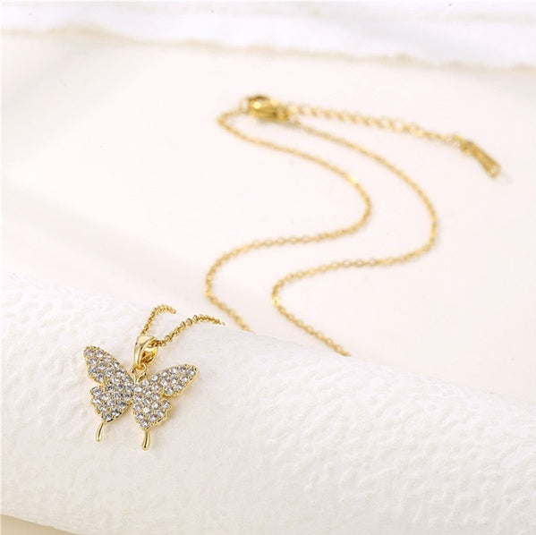 Charmed Butterfly Necklace