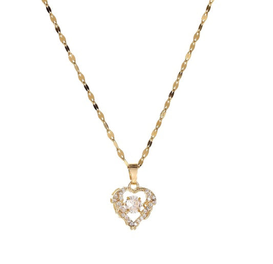 Dance with me- Gold plated necklace