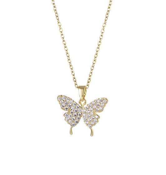 Charmed Butterfly Necklace