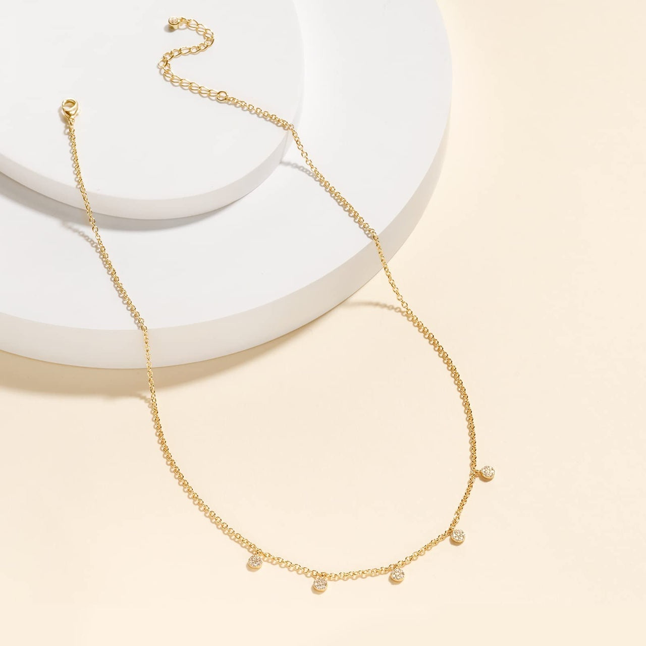 Starlight Droplets Necklace