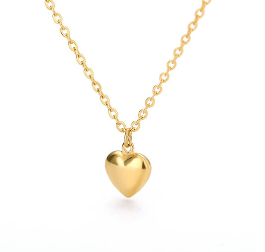 Gilded Gold Heart