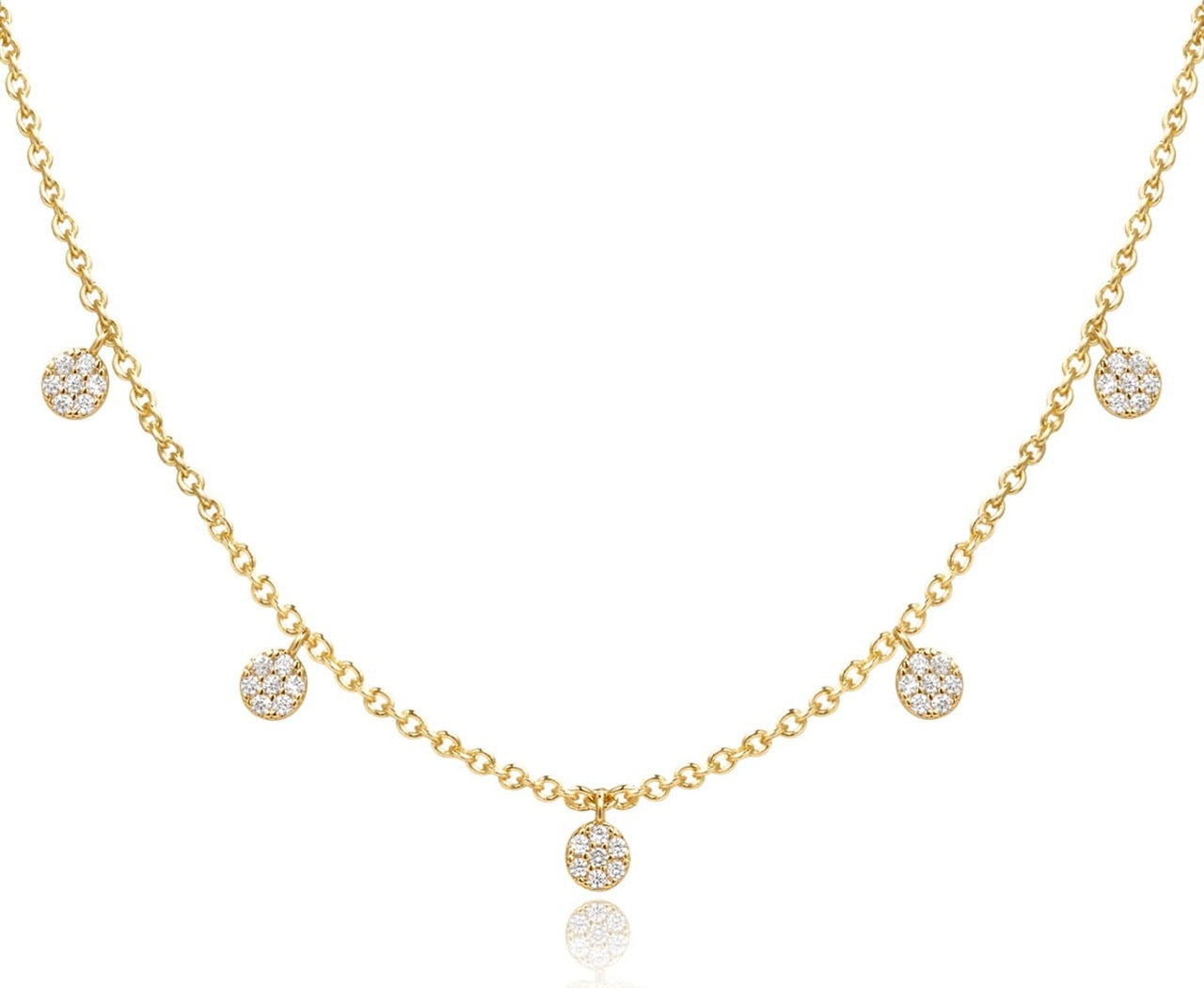 Starlight Droplets Necklace