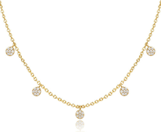 Starlight Droplets Necklace
