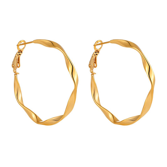 Golden Whirl Hoops